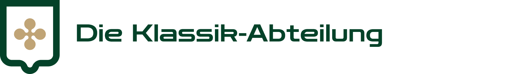 Die Klassik-Abteilung