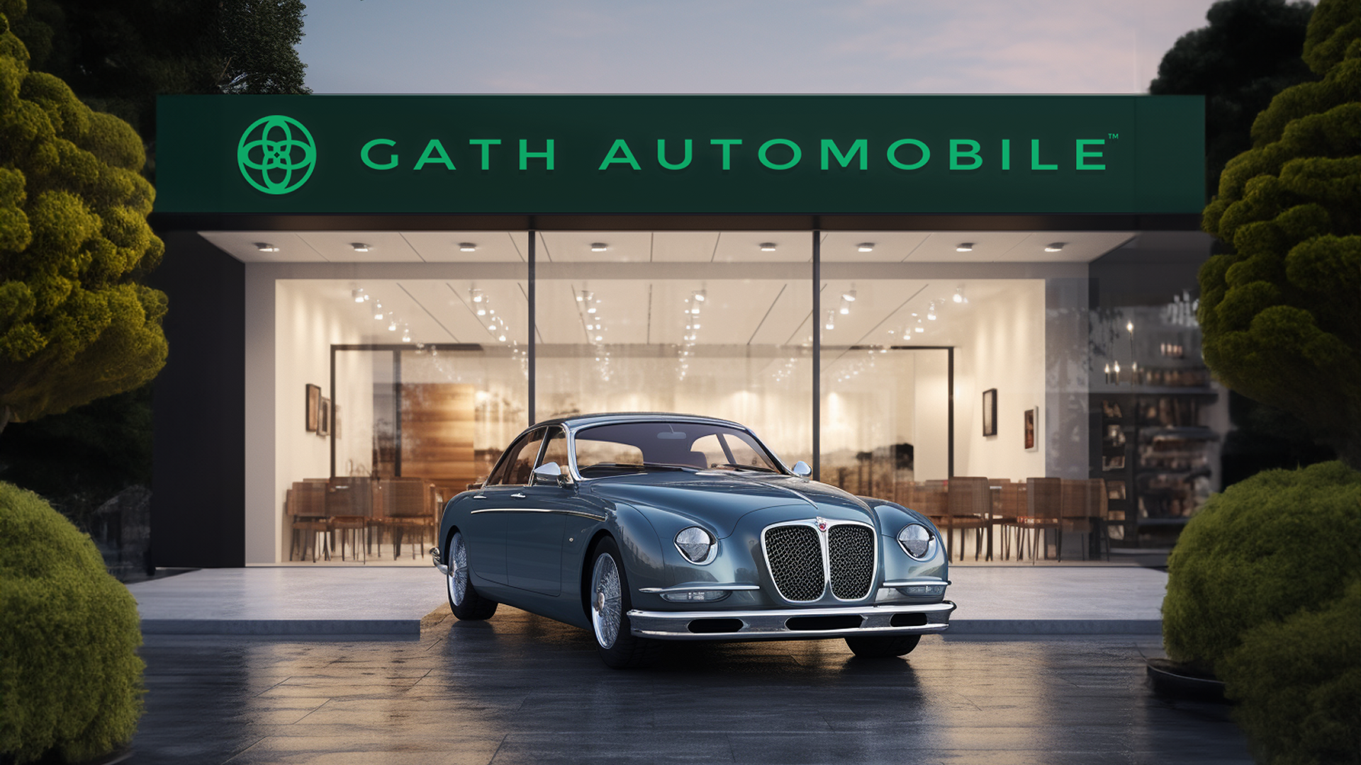 GATH Automobile — Stellplatz mit Klassiker in Heppenheim